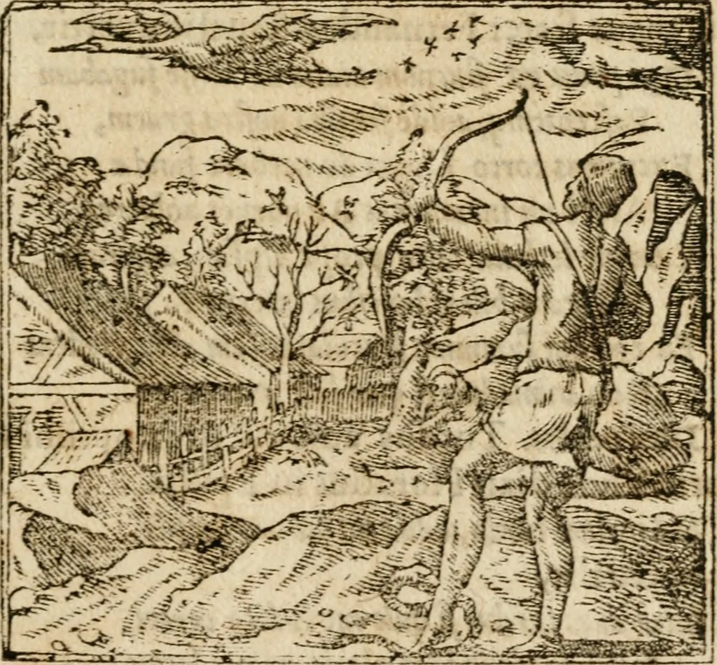 An illustration from Francisci Sanctii Brocensis in inclyta Salmaticensi Academia rhetoricae Graecaeque linguae professoris Comment. in And. Alciati emblemata : nunc denuo multis in locis accurate recognita, & quamplurimis figuris illustrata : cum indice copiosissimo, 1573, leaf 318