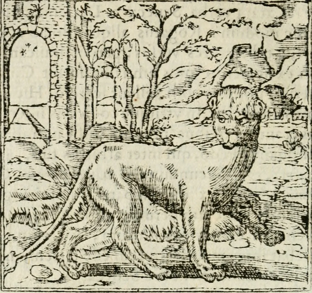 An illustration from Francisci Sanctii Brocensis in inclyta Salmaticensi Academia rhetoricae Graecaeque linguae professoris Comment. in And. Alciati emblemata : nunc denuo multis in locis accurate recognita, & quamplurimis figuris illustrata : cum indice copiosissimo, 1573, leaf 63