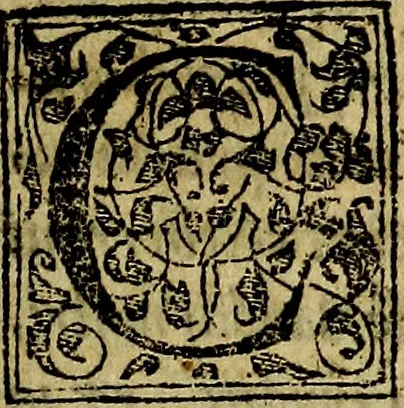 An illustration from Francisci Sanctii Brocensis .., 1573, leaf 10