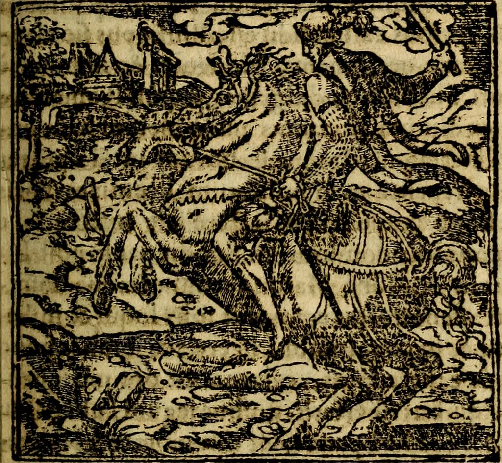 An illustration from Francisci Sanctii Brocensis .., 1573, leaf 160