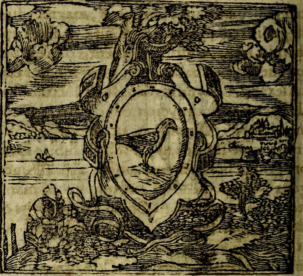 An illustration from Francisci Sanctii Brocensis .., 1573, leaf 191