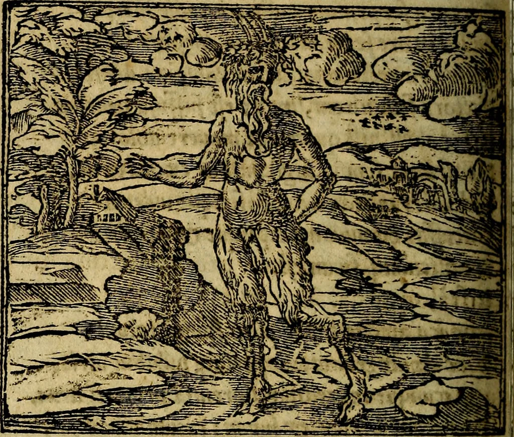 An illustration from Francisci Sanctii Brocensis .., 1573, leaf 245