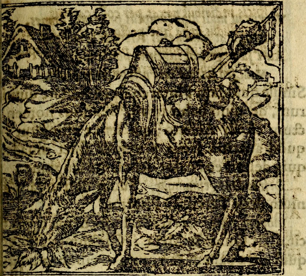 An illustration from Francisci Sanctii Brocensis .., 1573, leaf 276