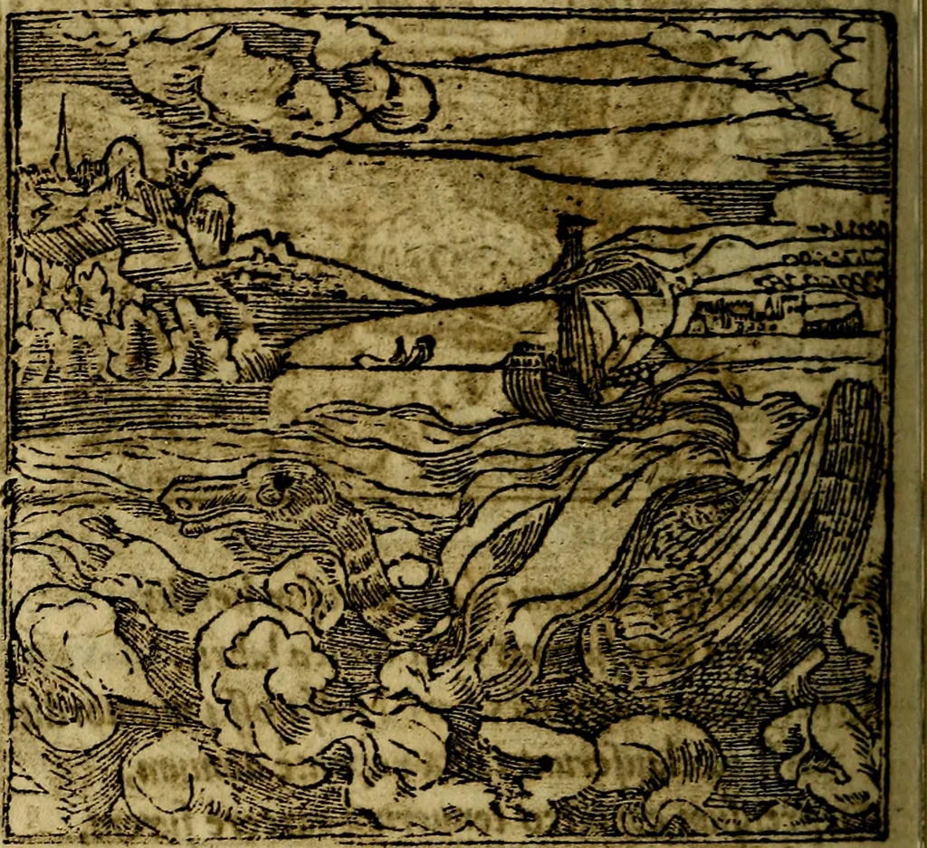 An illustration from Francisci Sanctii Brocensis .., 1573, leaf 297