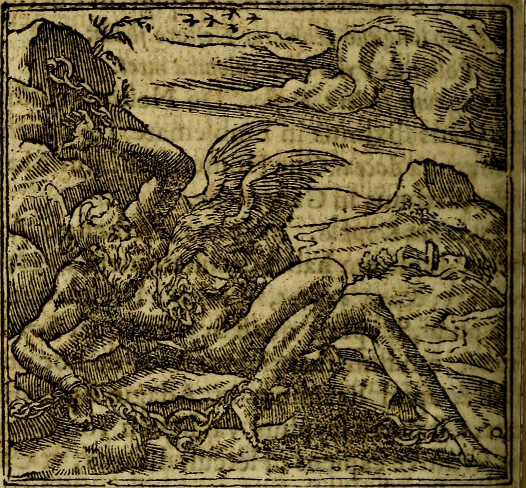 An illustration from Francisci Sanctii Brocensis .., 1573, leaf 315
