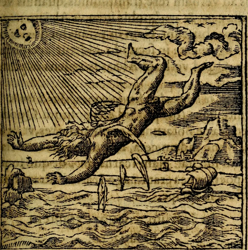 An illustration from Francisci Sanctii Brocensis .., 1573, leaf 322