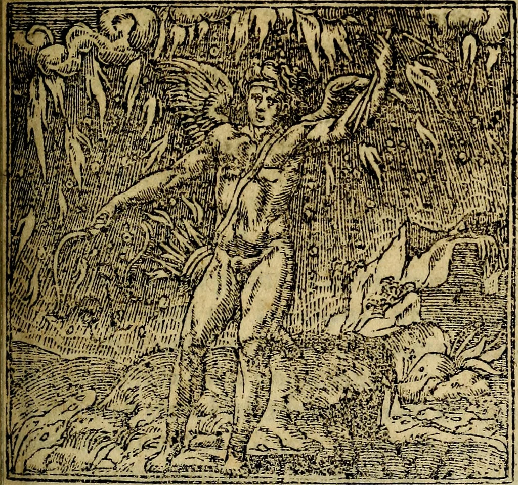An illustration from Francisci Sanctii Brocensis .., 1573, leaf 330