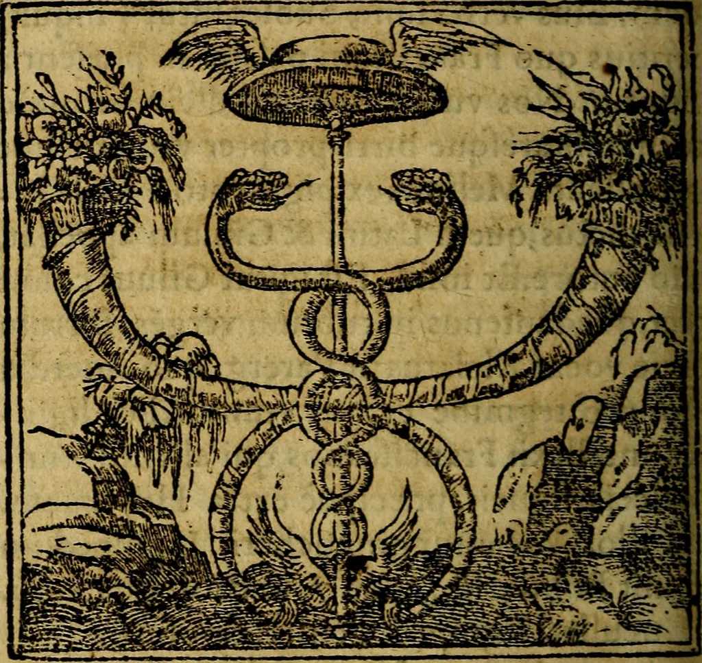 An illustration from Francisci Sanctii Brocensis .., 1573, leaf 359
