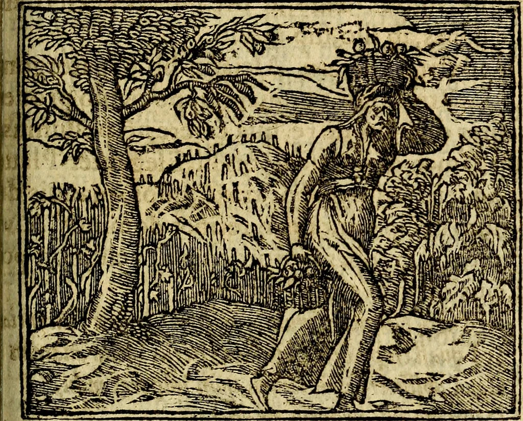 An illustration from Francisci Sanctii Brocensis .., 1573, leaf 420