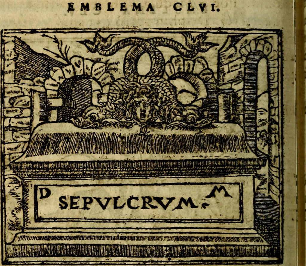 An illustration from Francisci Sanctii Brocensis .., 1573, leaf 449