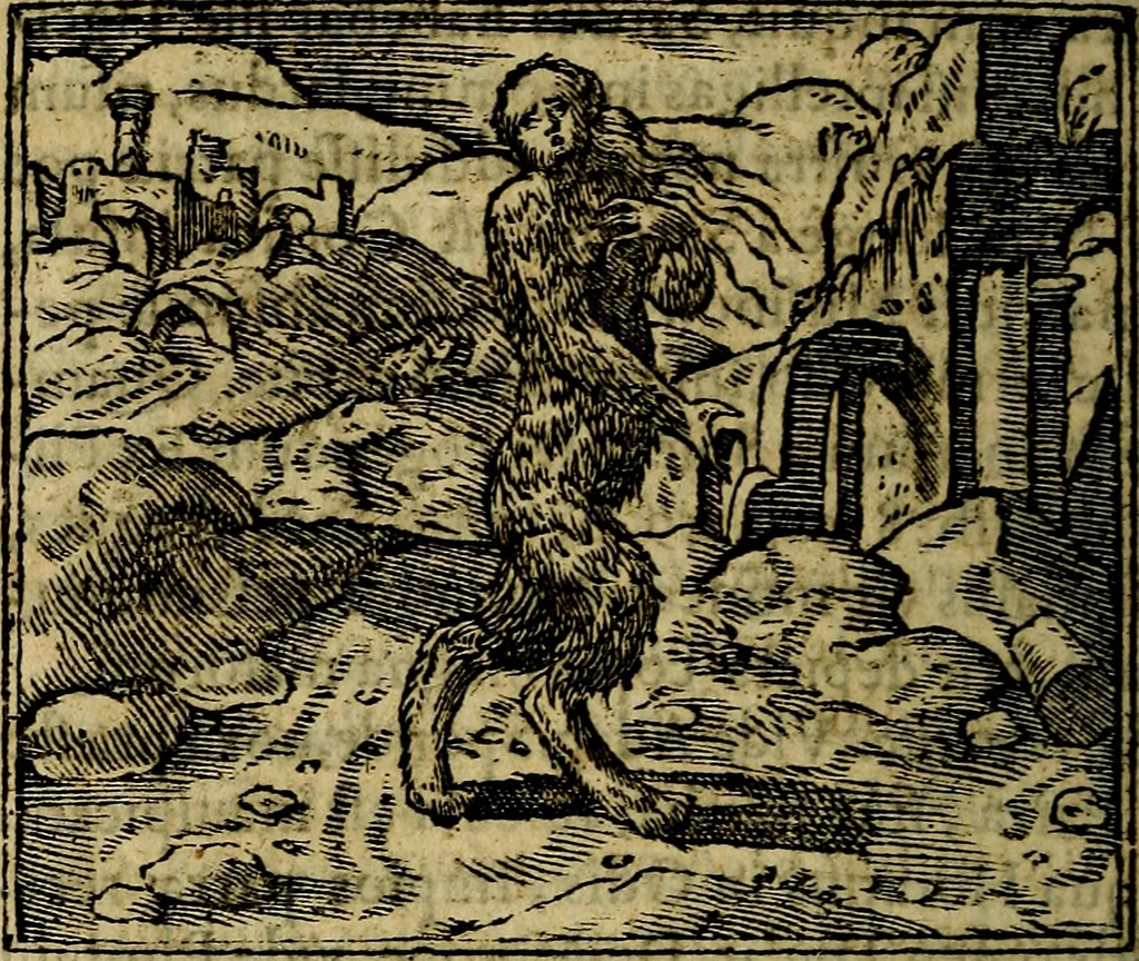 An illustration from Francisci Sanctii Brocensis .., 1573, leaf 523