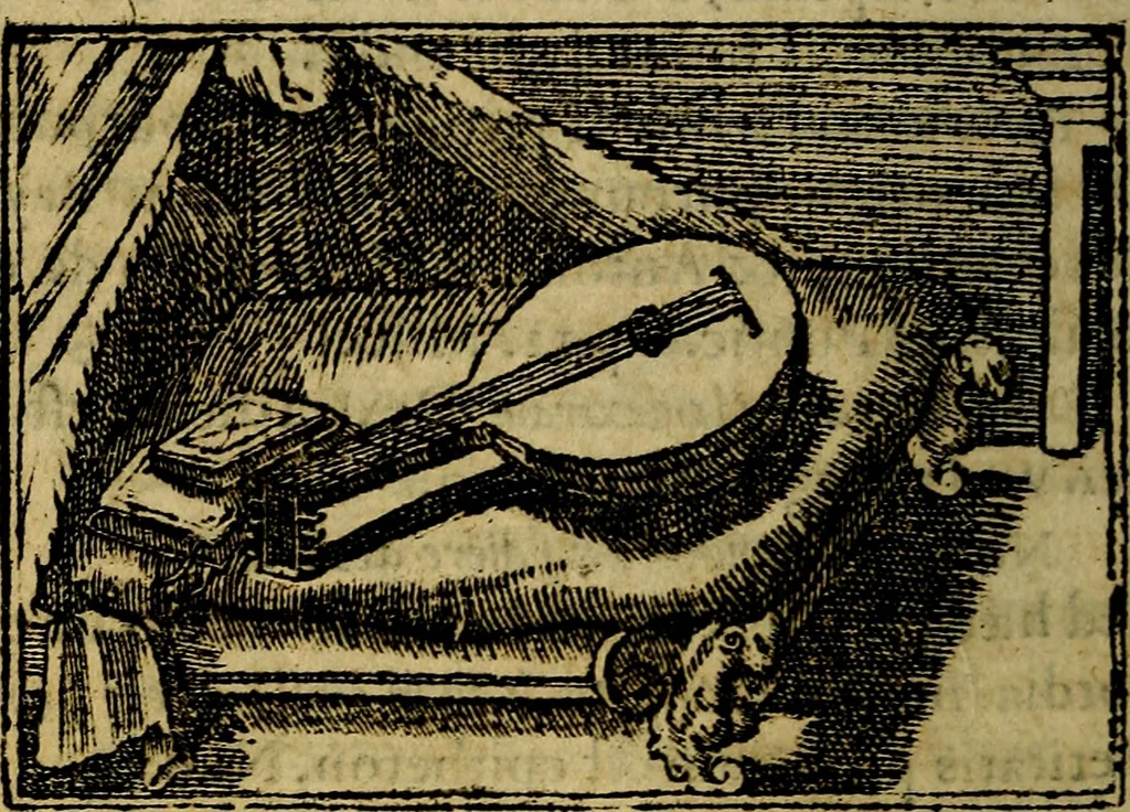 An illustration from Francisci Sanctii Brocensis .., 1573, leaf 57