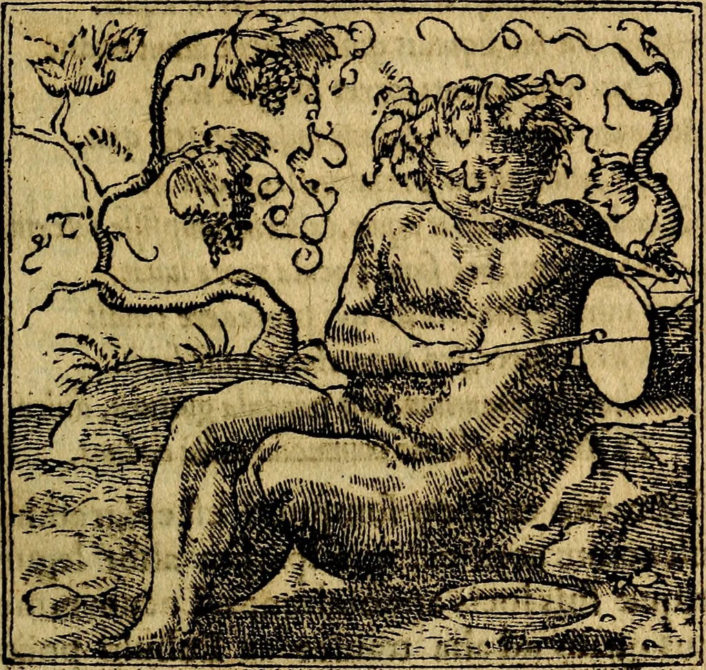 An illustration from Francisci Sanctii Brocensis .., 1573, leaf 108