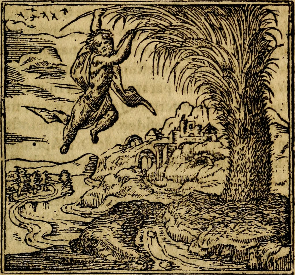 An illustration from Francisci Sanctii Brocensis .., 1573, leaf 158