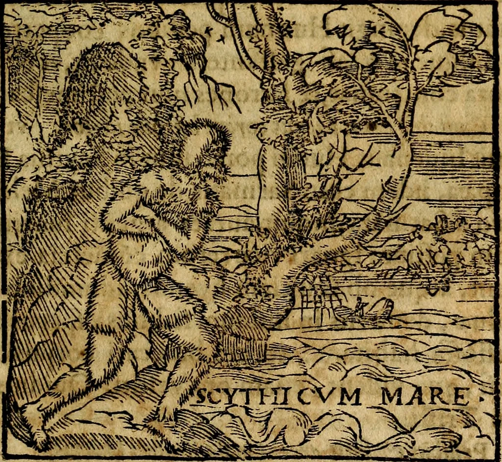 An illustration from Francisci Sanctii Brocensis .., 1573, leaf 160