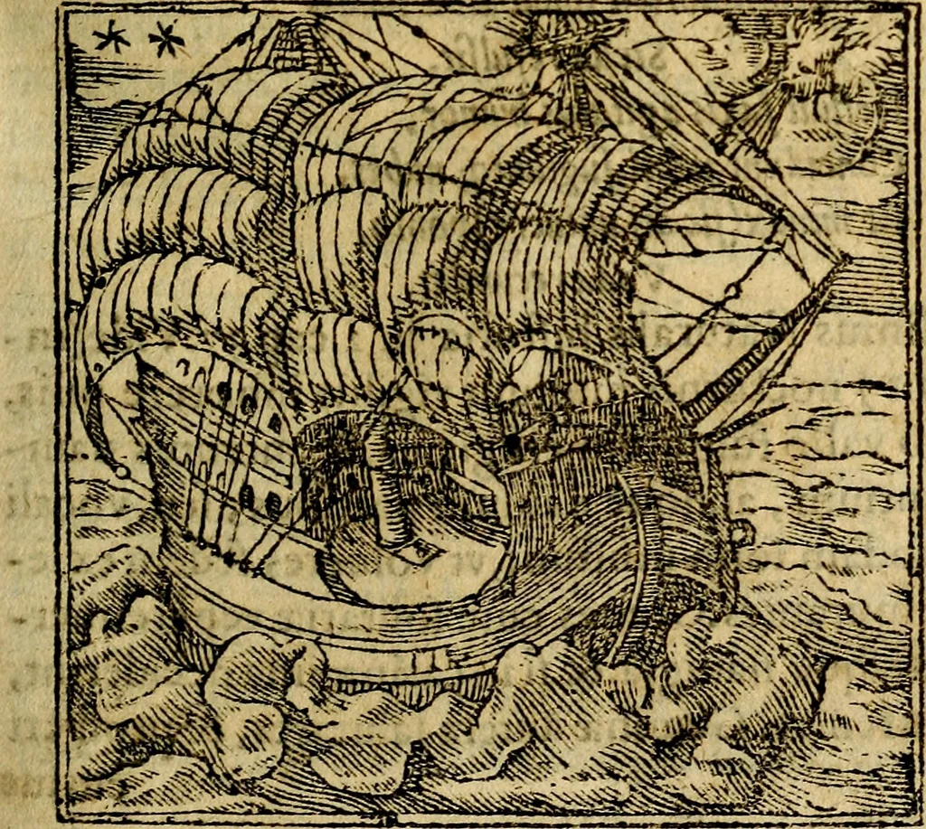An illustration from Francisci Sanctii Brocensis .., 1573, leaf 174