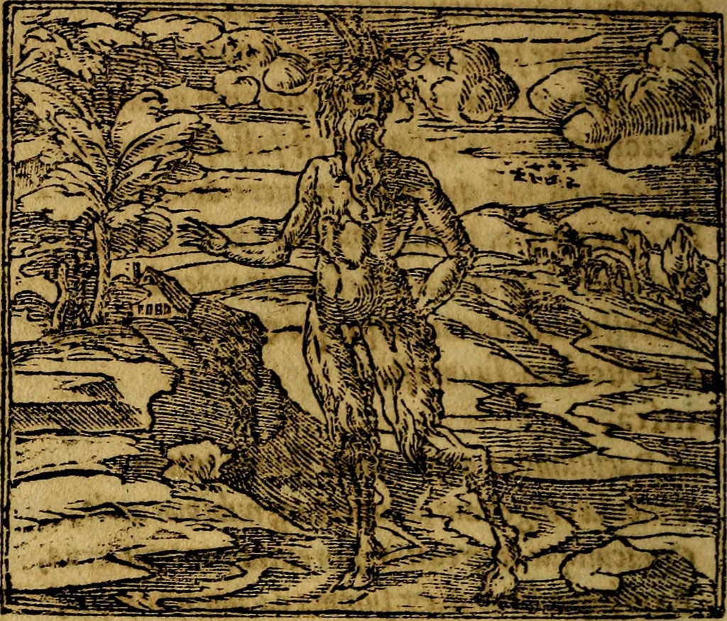 An illustration from Francisci Sanctii Brocensis .., 1573, leaf 241