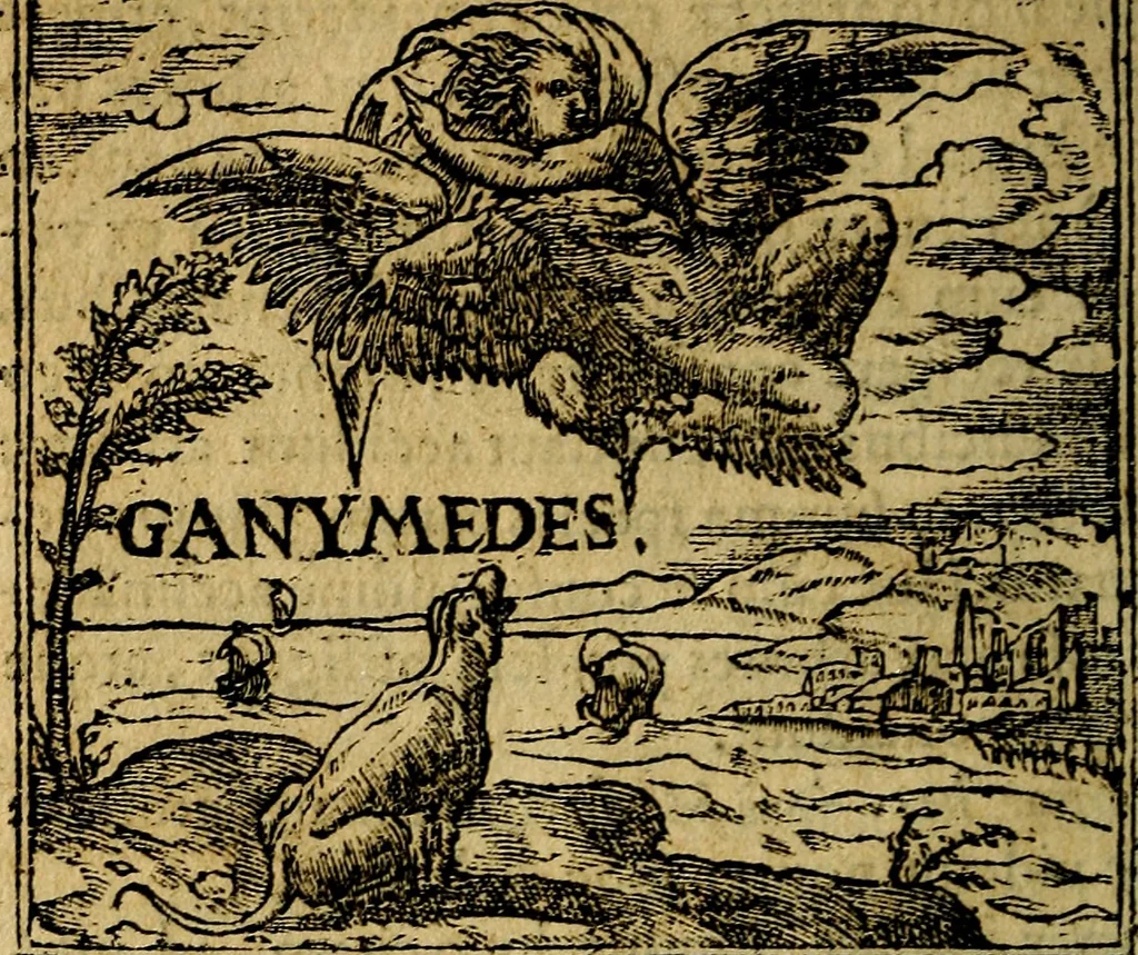 An illustration from Francisci Sanctii Brocensis .., 1573, leaf 25