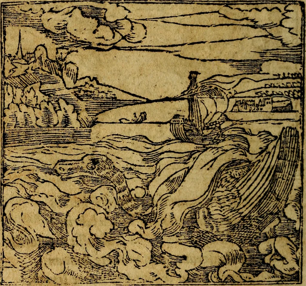 An illustration from Francisci Sanctii Brocensis .., 1573, leaf 293