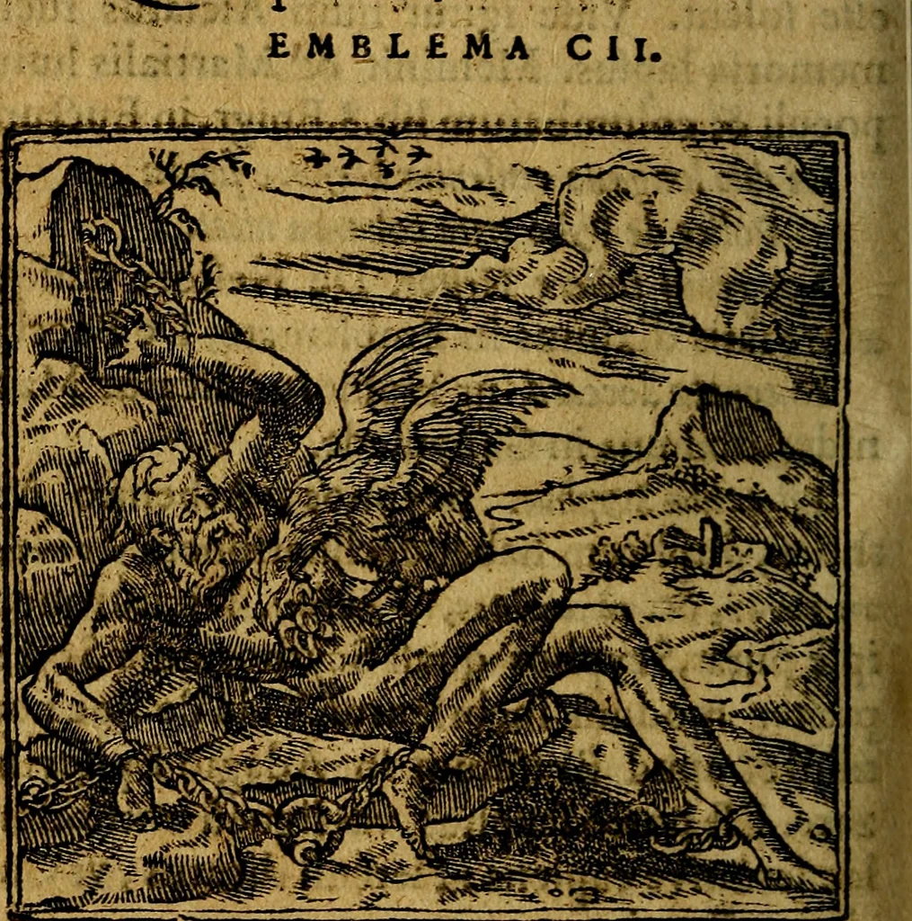 An illustration from Francisci Sanctii Brocensis .., 1573, leaf 311