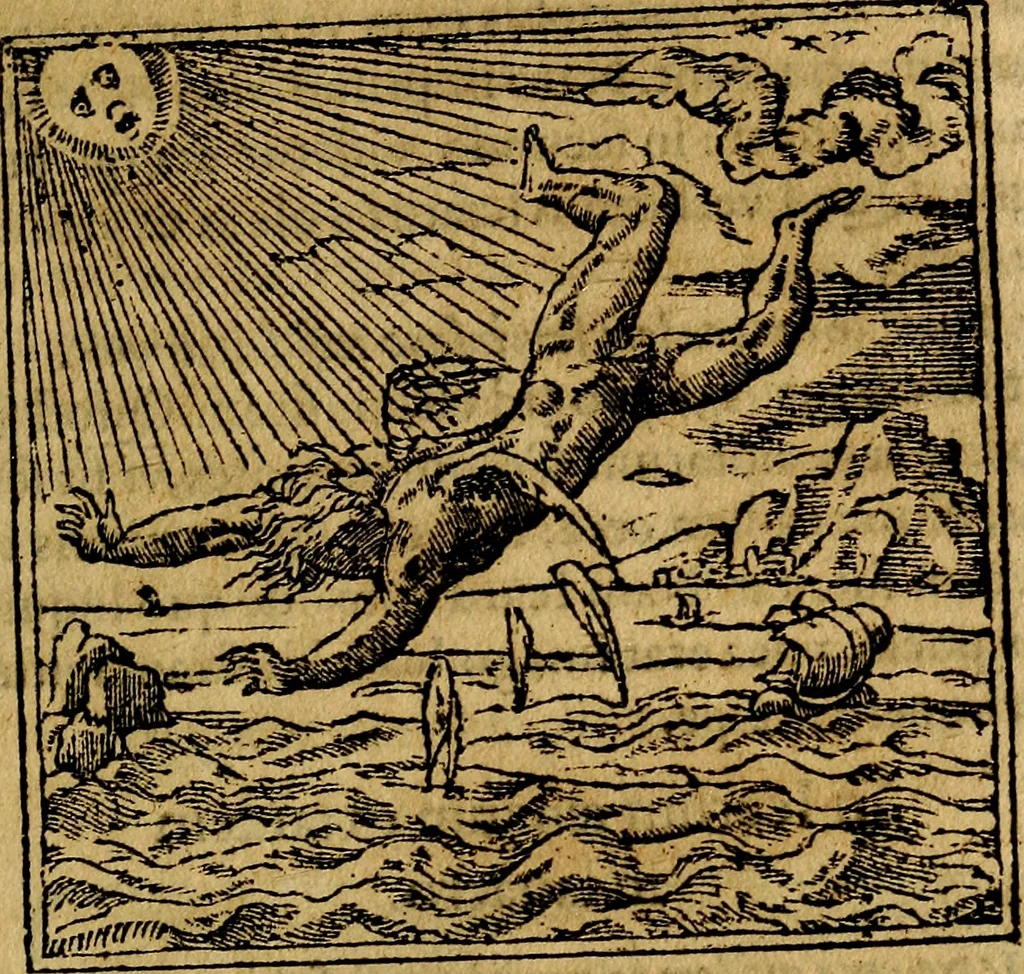 An illustration from Francisci Sanctii Brocensis .., 1573, leaf 318