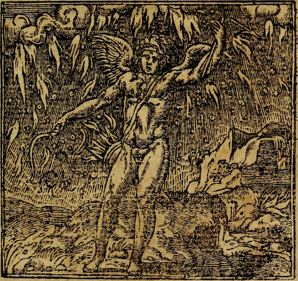 An illustration from Francisci Sanctii Brocensis .., 1573, leaf 326