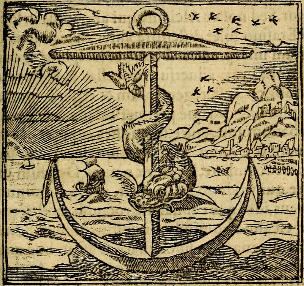 An illustration from Francisci Sanctii Brocensis .., 1573, leaf 418