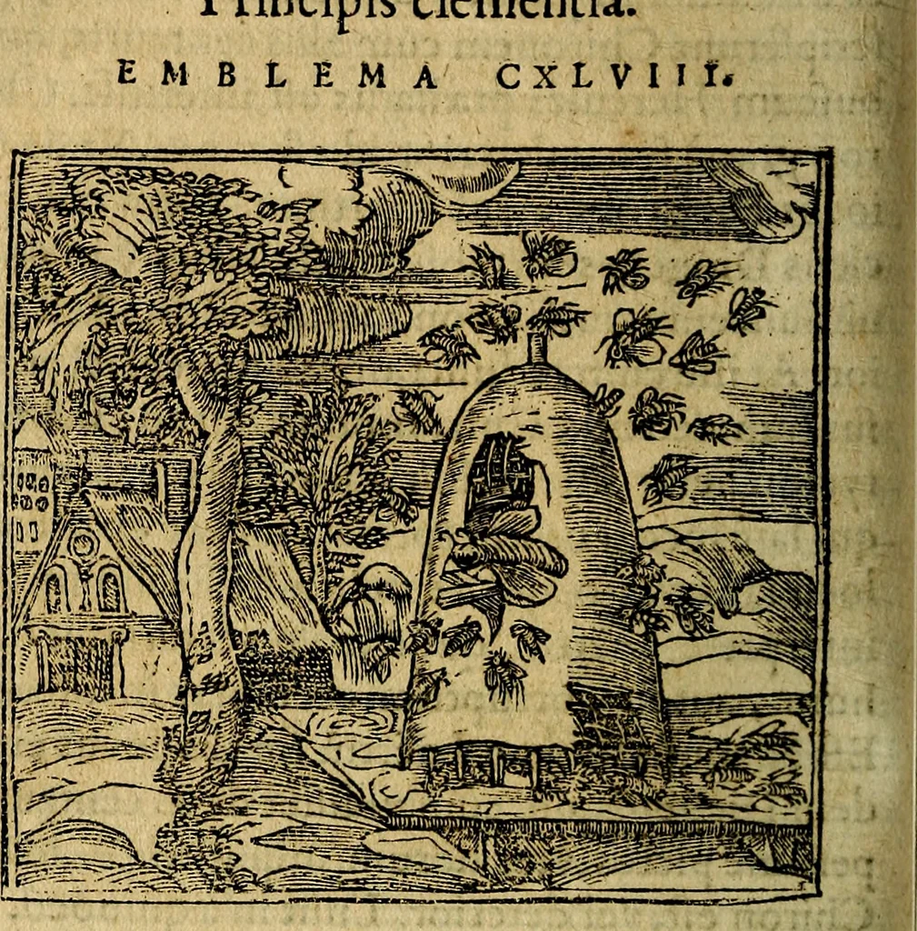 An illustration from Francisci Sanctii Brocensis .., 1573, leaf 429