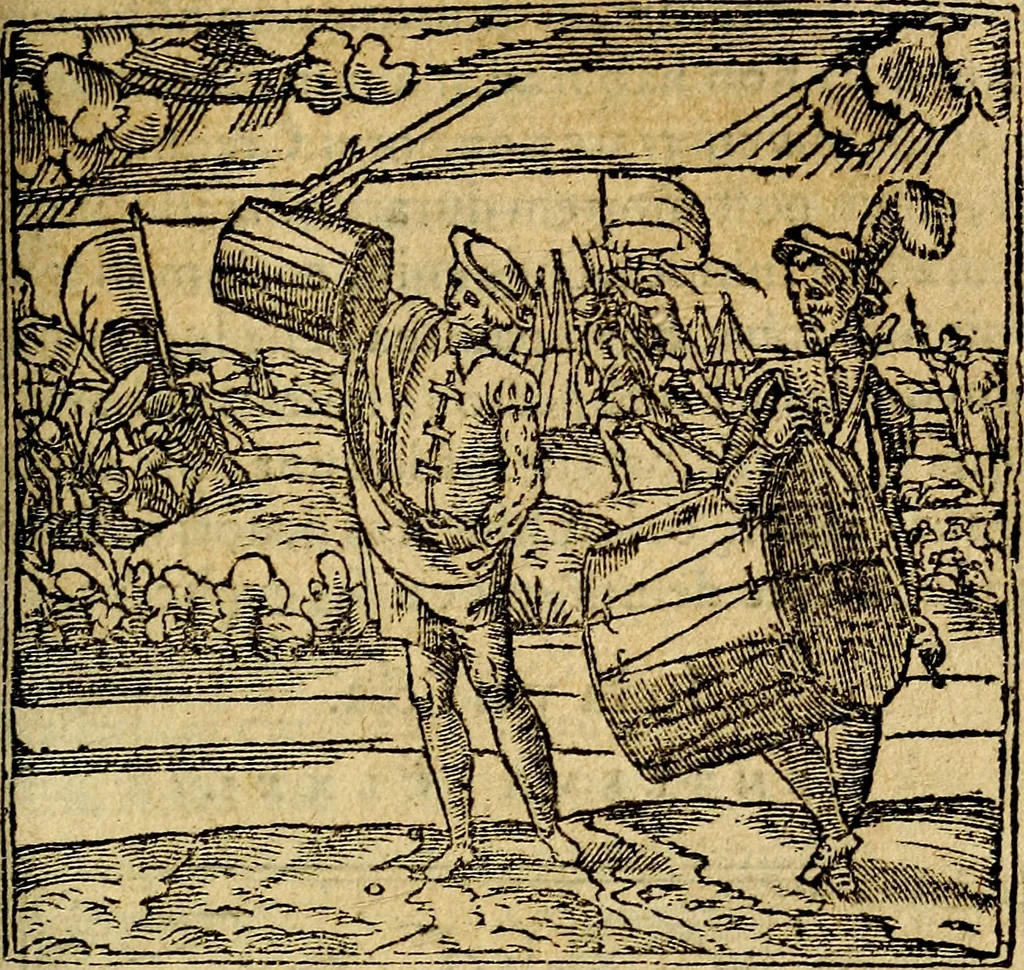 An illustration from Francisci Sanctii Brocensis .., 1573, leaf 476