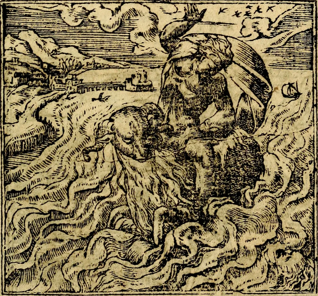 An illustration from Francisci Sanctii Brocensis .., 1573, leaf 526