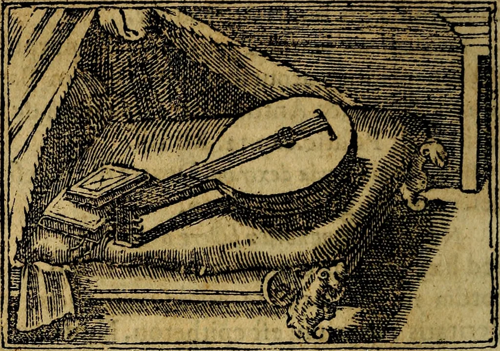 An illustration from Francisci Sanctii Brocensis .., 1573, leaf 53