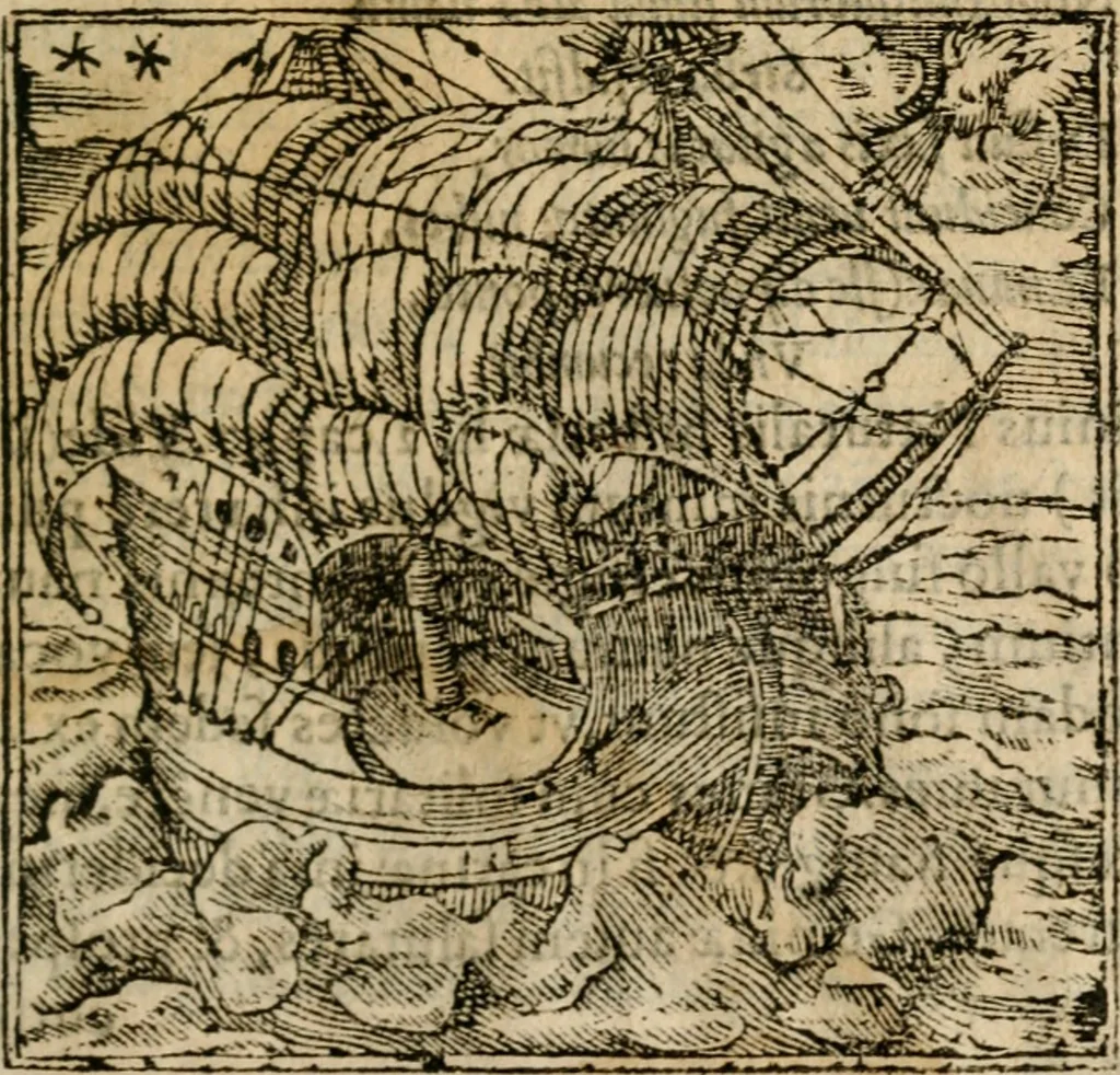An illustration from Francisci Sanctii Brocensis In inclyta Salmaticensi Academia Rhetoricæ, Graecæque linguæ professoris Comment. in And. Alciati Emblemata : nunc denuò multis in locis accuratè recognita, & quamplurimis figuris illustrata ; cum indice copiosissimo, 1573, leaf 178
