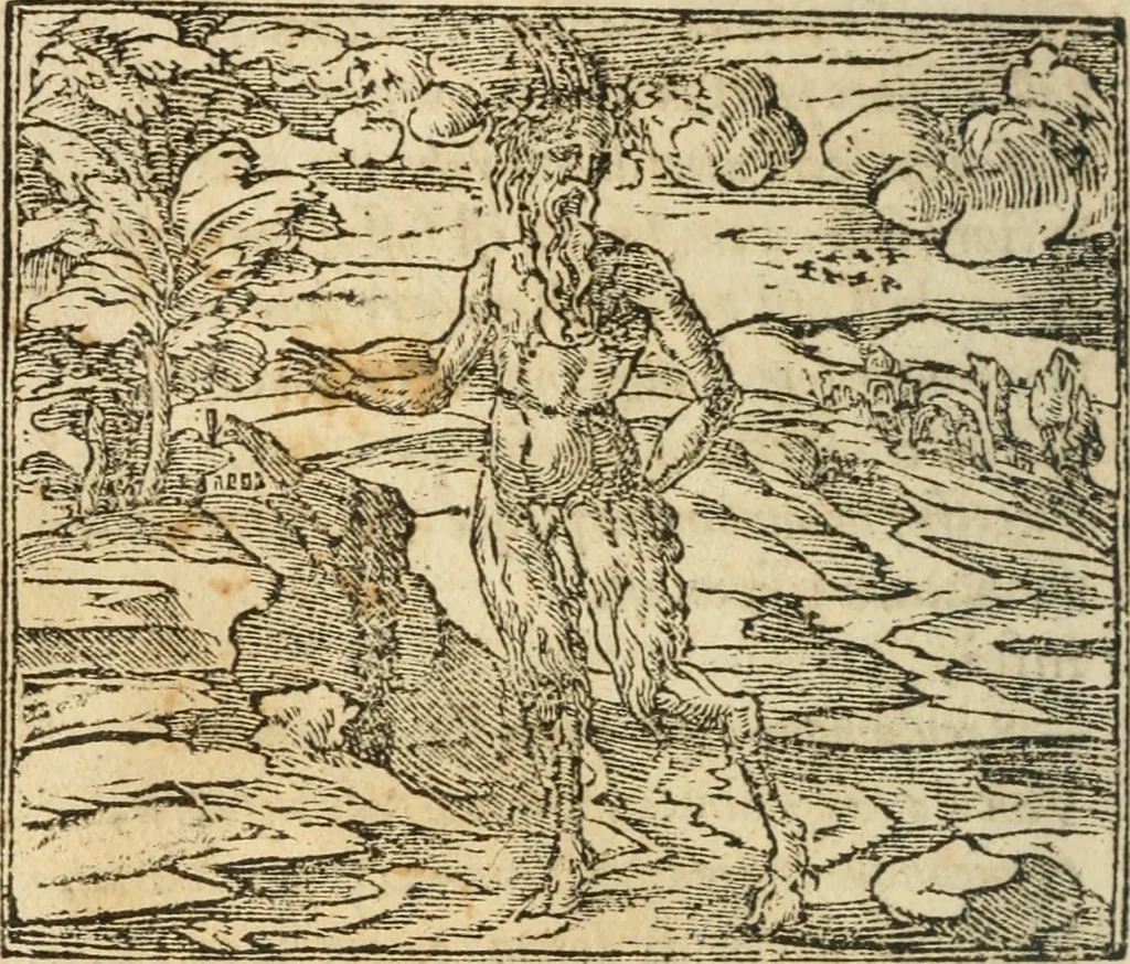 An illustration from Francisci Sanctii Brocensis In inclyta Salmaticensi Academia Rhetoricæ, Graecæque linguæ professoris Comment. in And. Alciati Emblemata : nunc denuò multis in locis accuratè recognita, & quamplurimis figuris illustrata ; cum indice copiosissimo, 1573, leaf 245