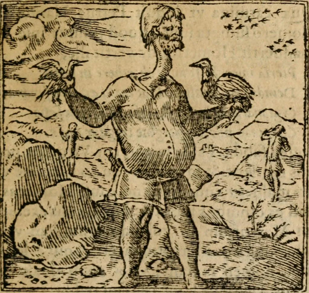 An illustration from Francisci Sanctii Brocensis In inclyta Salmaticensi Academia Rhetoricæ, Graecæque linguæ professoris Comment. in And. Alciati Emblemata : nunc denuò multis in locis accuratè recognita, & quamplurimis figuris illustrata ; cum indice copiosissimo, 1573, leaf 286