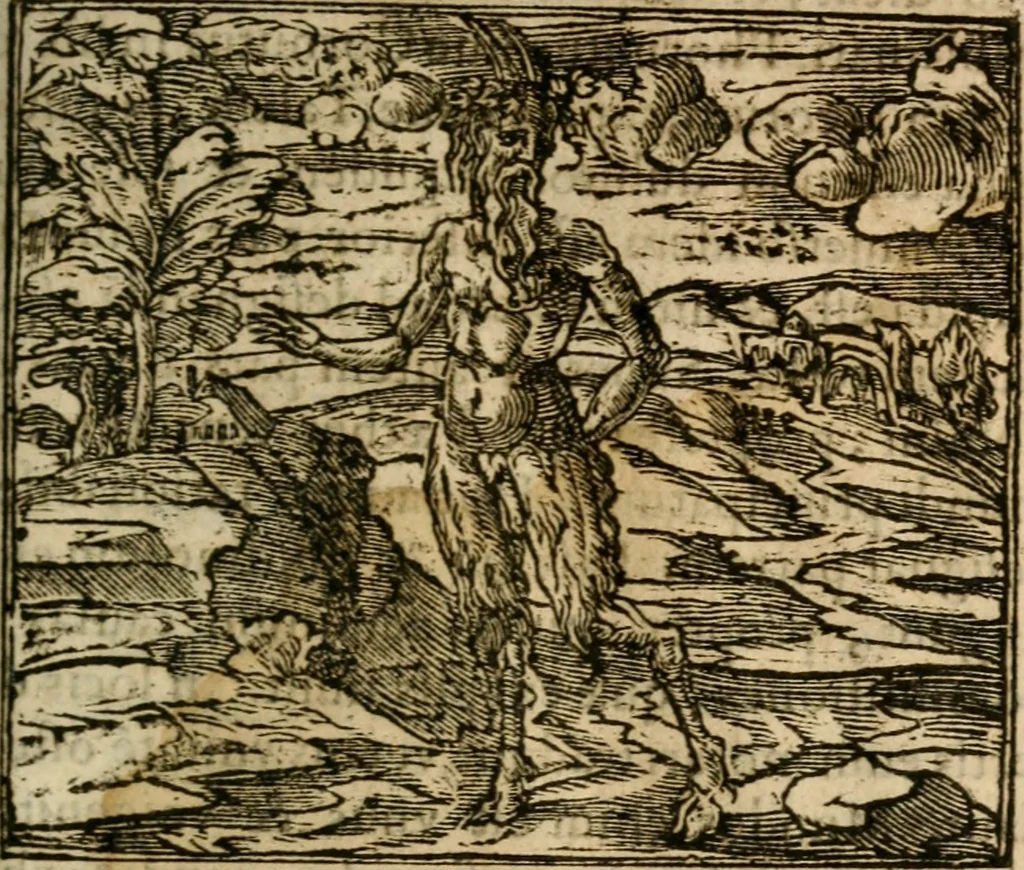An illustration from Francisci Sanctii Brocensis In inclyta Salmaticensi Academia Rhetoricæ, Graecæque linguæ professoris Comment. in And. Alciati Emblemata : nunc denuò multis in locis accuratè recognita, & quamplurimis figuris illustrata ; cum indice copiosissimo, 1573, leaf 300