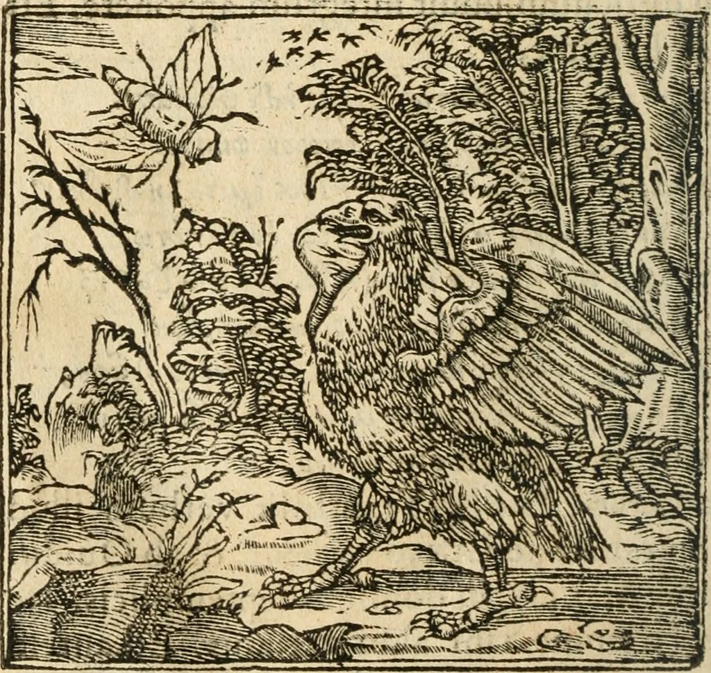 An illustration from Francisci Sanctii Brocensis In inclyta Salmaticensi Academia Rhetoricæ, Graecæque linguæ professoris Comment. in And. Alciati Emblemata : nunc denuò multis in locis accuratè recognita, & quamplurimis figuris illustrata ; cum indice copiosissimo, 1573, leaf 477