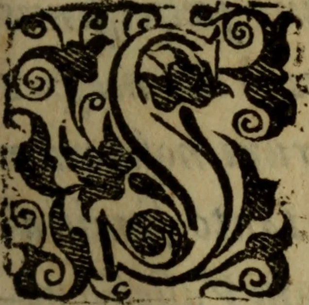 An illustration from Francisci Vallessii Covarrubiani ... De vrinis, pulsibus, ac febribus compendiariae tractationes .., 1588, leaf 8