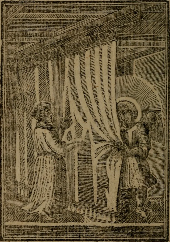 An illustration from Francis Quarles' Emblems and : Hieroglyphics of the life of man, modernized : in four books, 1773, leaf 153
