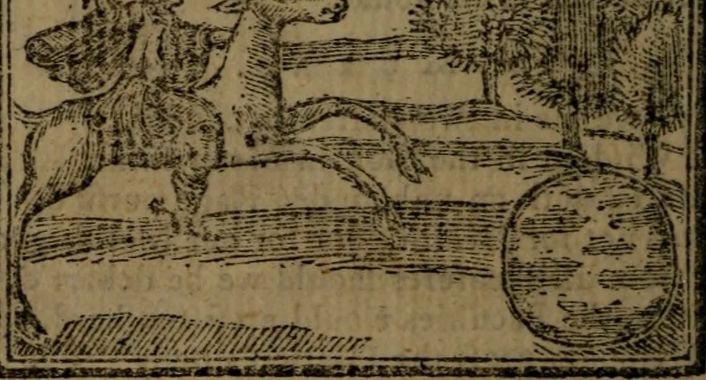An illustration from Francis Quarles' Emblems and : Hieroglyphics of the life of man, modernized : in four books, 1773, leaf 37