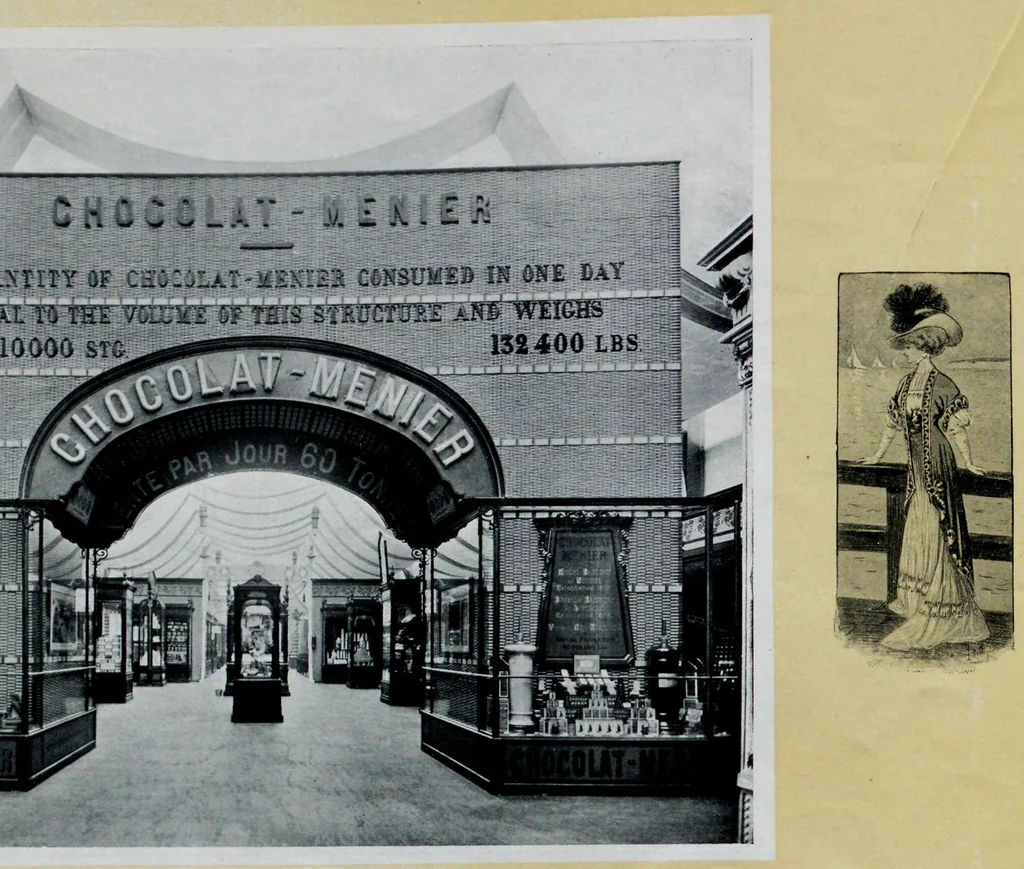 An illustration from The Franco-British Exhibition : official souvenir, 1908, leaf 35