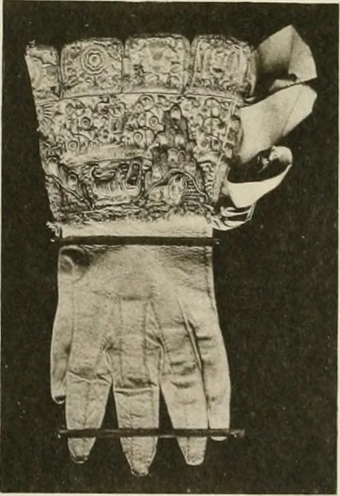 An illustration from The Franco-British exhibition of textiles 1921, 1922, leaf 106