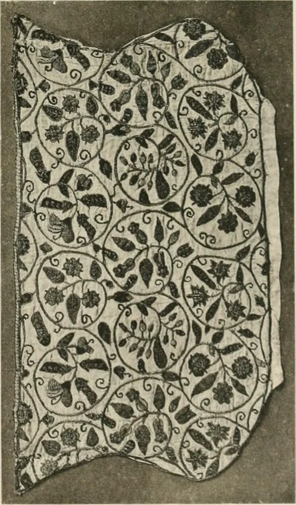 An illustration from The Franco-British exhibition of textiles 1921, 1922, leaf 110