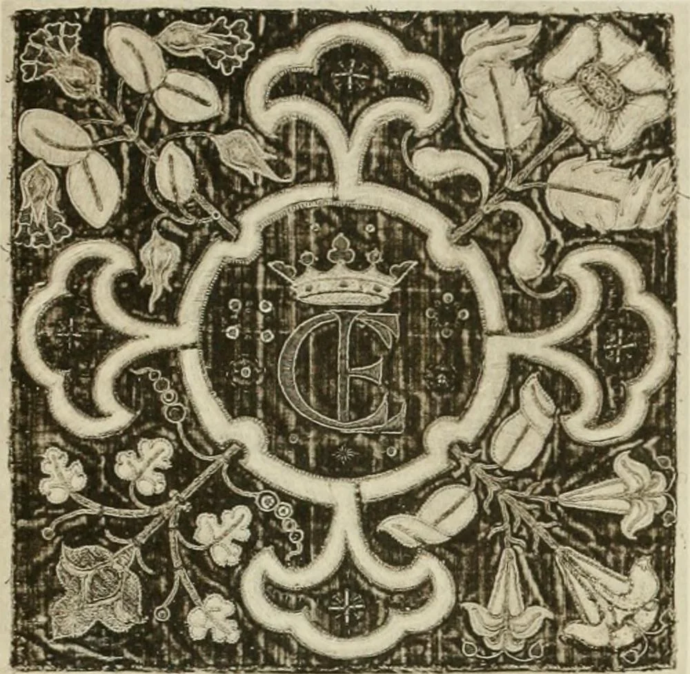 An illustration from The Franco-British exhibition of textiles 1921, 1922, leaf 114