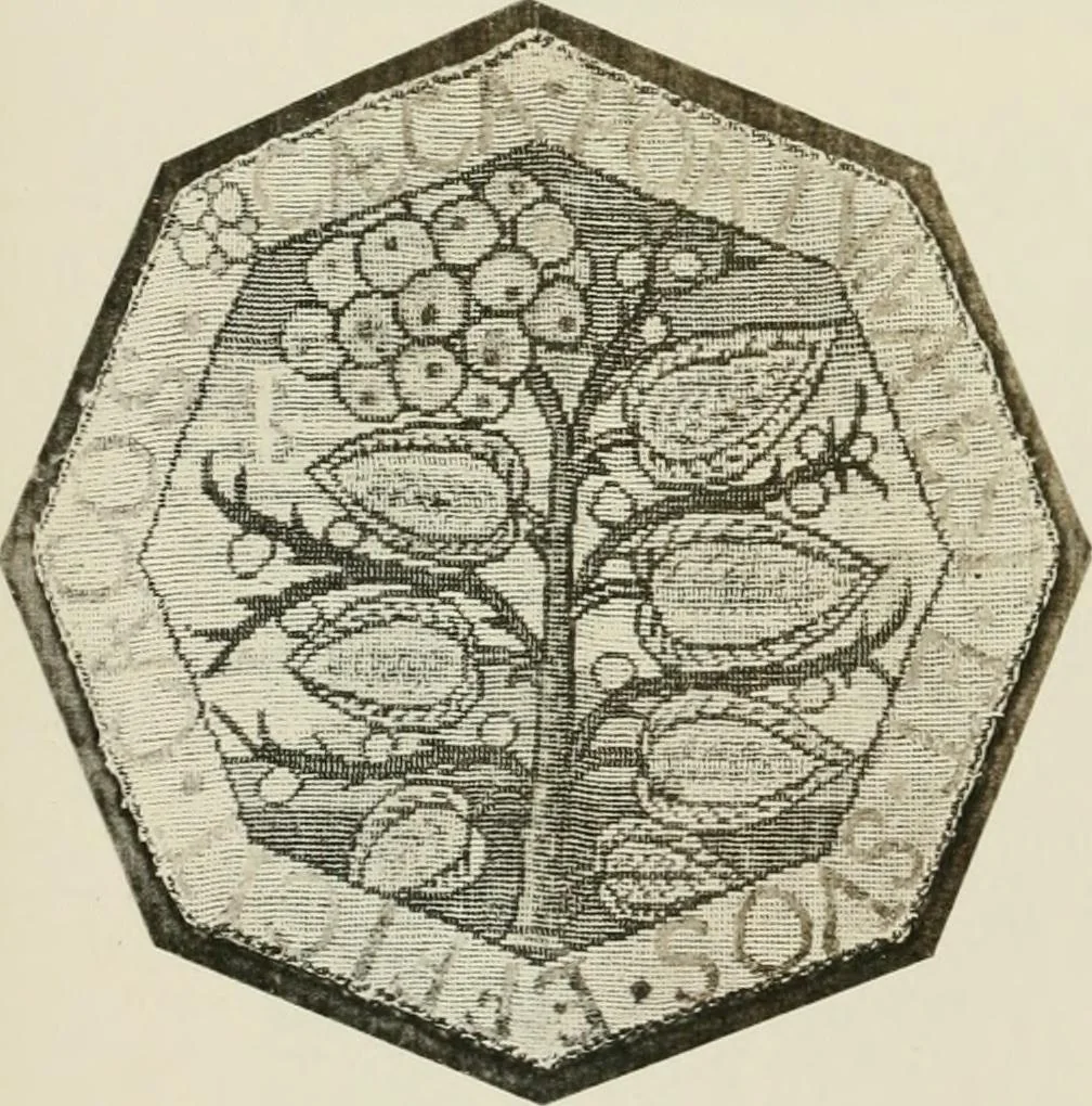An illustration from The Franco-British exhibition of textiles 1921, 1922, leaf 114