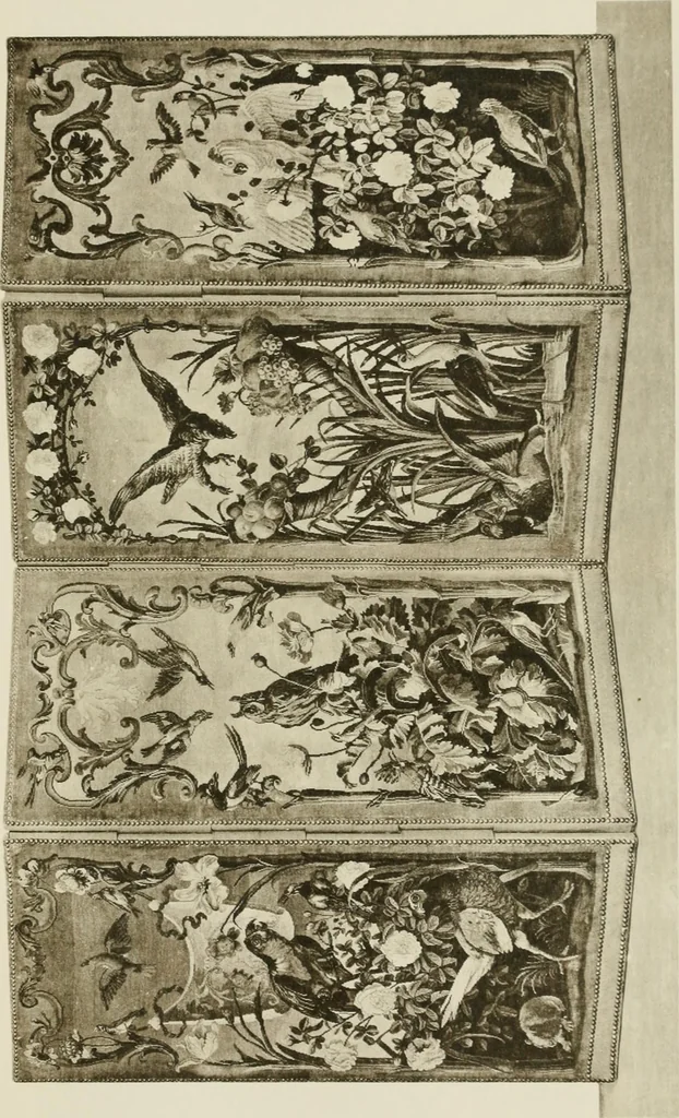 An illustration from The Franco-British exhibition of textiles 1921, 1922, leaf 120