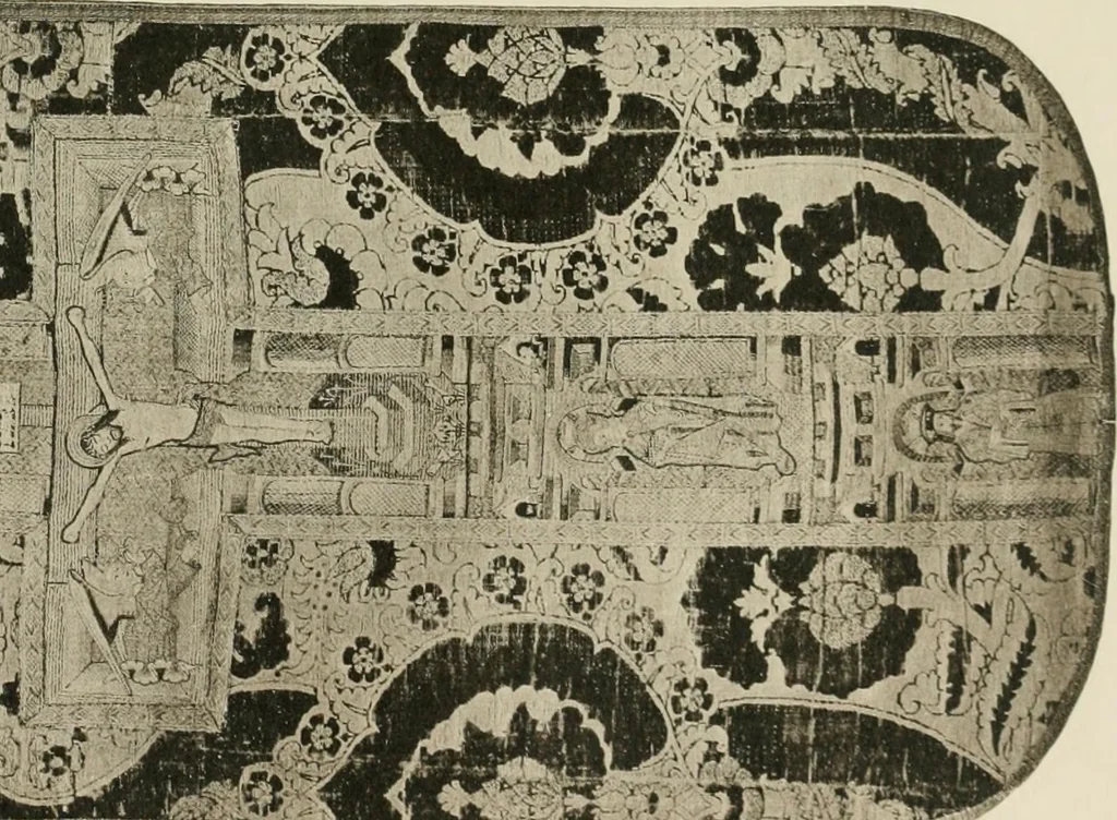 An illustration from The Franco-British exhibition of textiles 1921, 1922, leaf 124