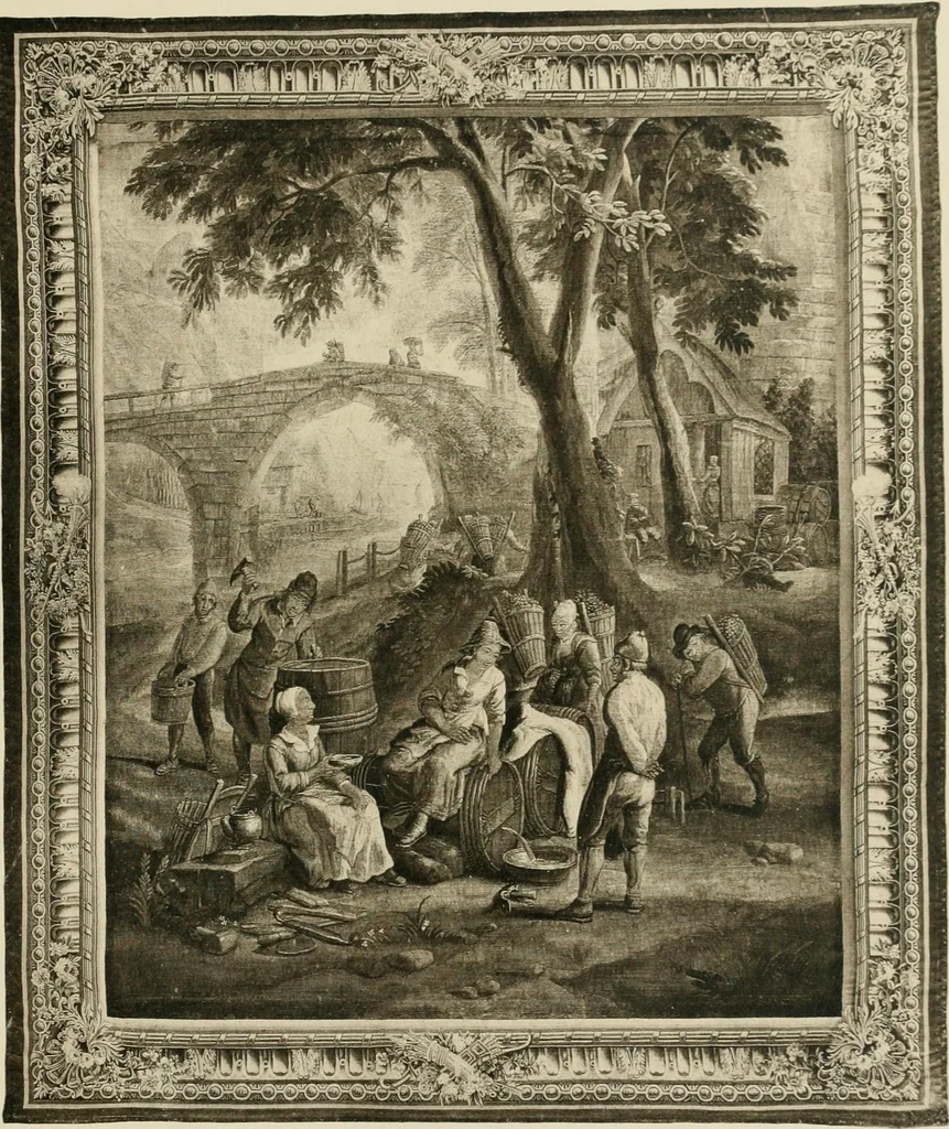 An illustration from The Franco-British exhibition of textiles 1921, 1922, leaf 136