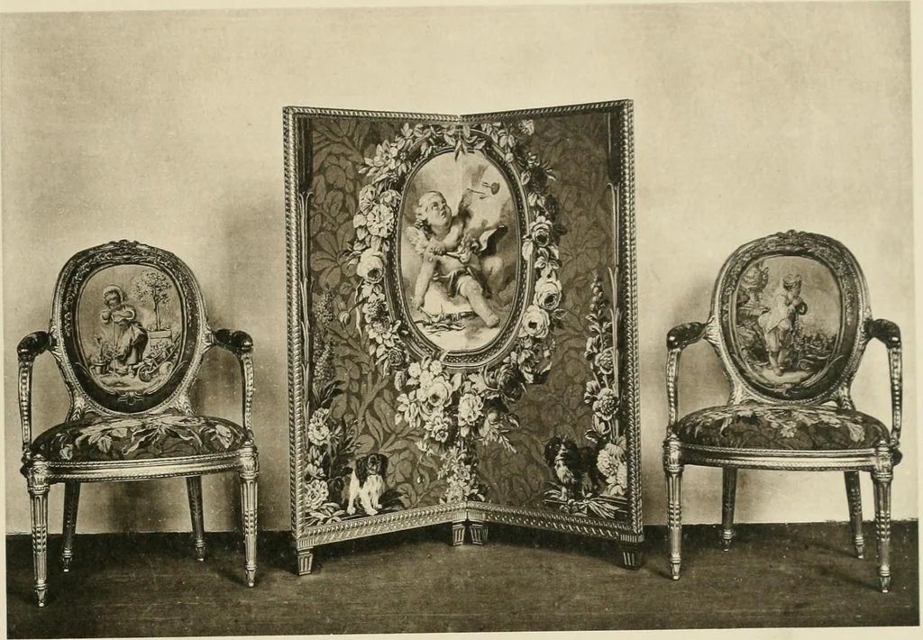 An illustration from The Franco-British exhibition of textiles 1921, 1922, leaf 140