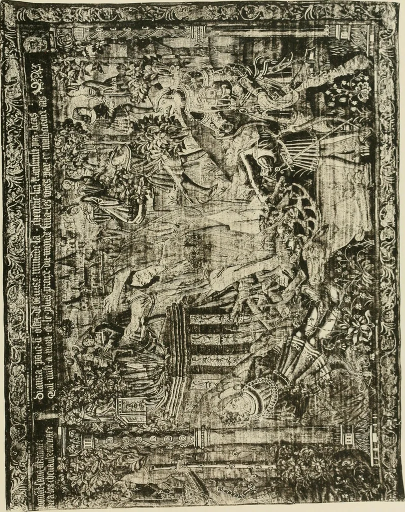 An illustration from The Franco-British exhibition of textiles 1921, 1922, leaf 42