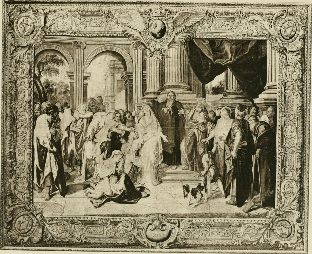 An illustration from The Franco-British exhibition of textiles 1921, 1922, leaf 48